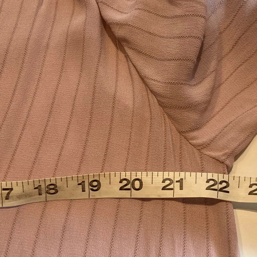 & Other Stories Stockholm Atelier Blush Colored Maxi Shirt Dress 10